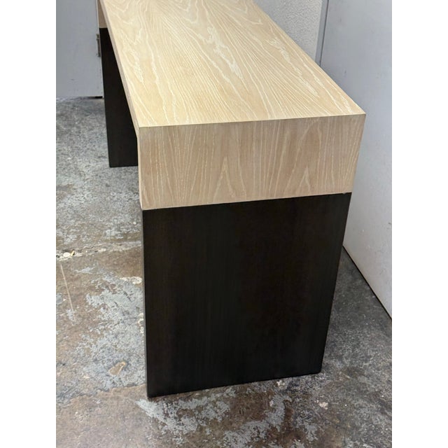 Modern Bespoke Waterfall Console Table For Sale - Image 12 of 12