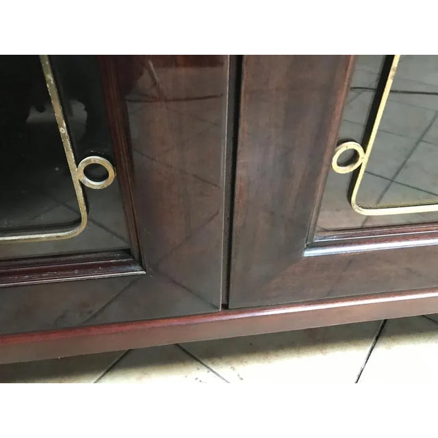 Empire Style Mahogany Library, 1970s For Sale - Image 13 of 18