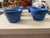 Rustic Six Ralph Lauren Rl 67 Rustic Blue Dessert/Fruit Bowls For Sale - Image 3 of 7