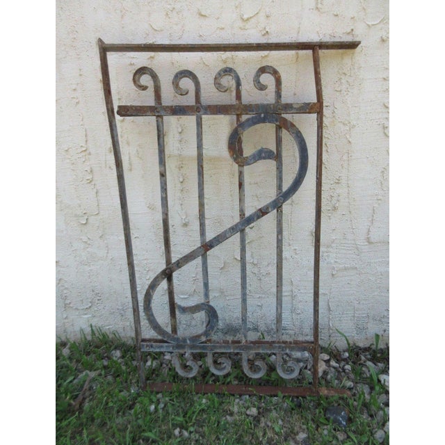 Wonderful piece of architecture. Heavy, tight and sturdy. Piece does show signs of age related wear including rust,...