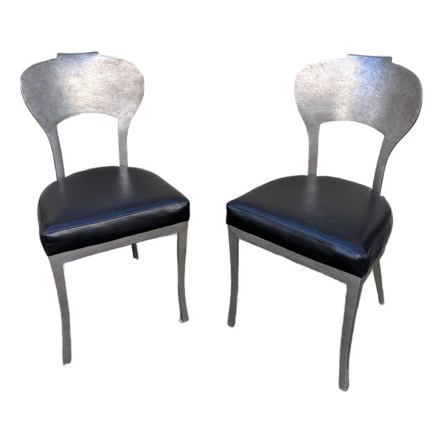 Pair of Oly Studio “Beverly” Dining Side Chairs For Sale
