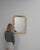 1880s French Wood Patinated Mirror For Sale - Image 17 of 18