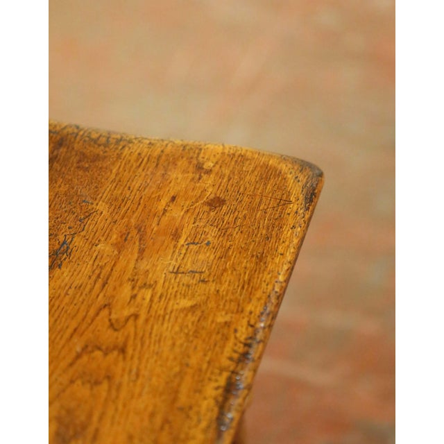 Pair of Mid-Century French Louis XIII Style Normandy Oak Side Tables For Sale In Dallas - Image 6 of 15