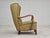 Danish Armchair in Light Green Furniture Velour & Beech Wood, 1960s For Sale - Image 14 of 18