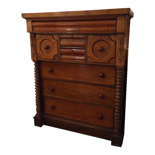 Vintage Colonial Cedar Chest Of Drawers Chairish