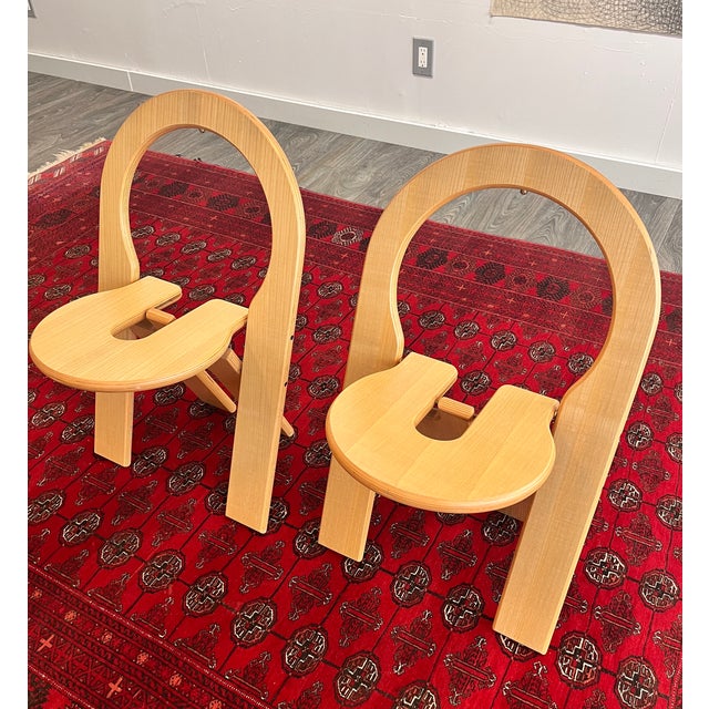 Mid-Century Modern A Pair of Roger Tallon Folding Chairs For Sale - Image 3 of 7