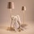 LED light with polycarbonate diffuser Offered in choice of 16 colors Full range touch dimming Color temperature selection...