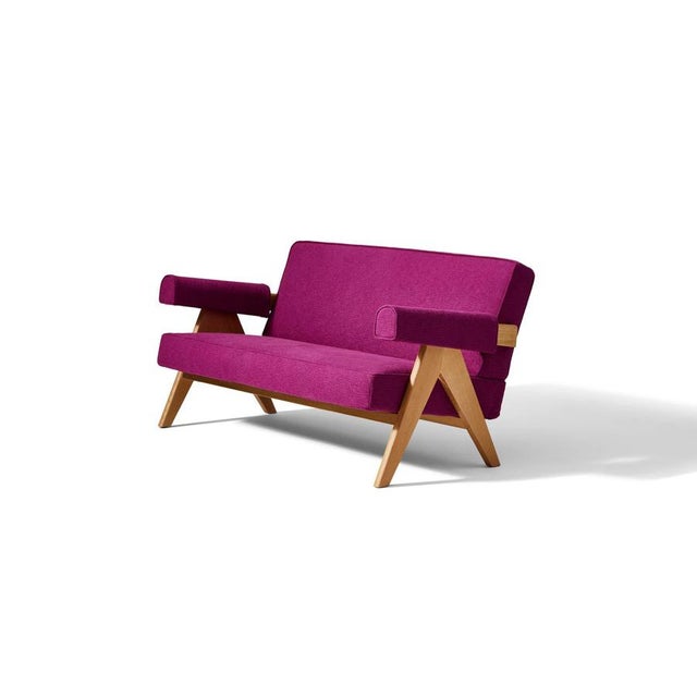 Not Yet Made - Made To Order Capitol Complex Sofa attributed to Pierre Jeanneret for Cassina For Sale - Image 5 of 12