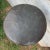French Vintage French Industrial Adjustable Stool | 1930s Iron Swivel Stool With Black Leather Seat For Sale - Image 3 of 5