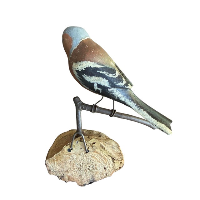 Wood Carved Bird 89 Austria For Sale - Image 4 of 4