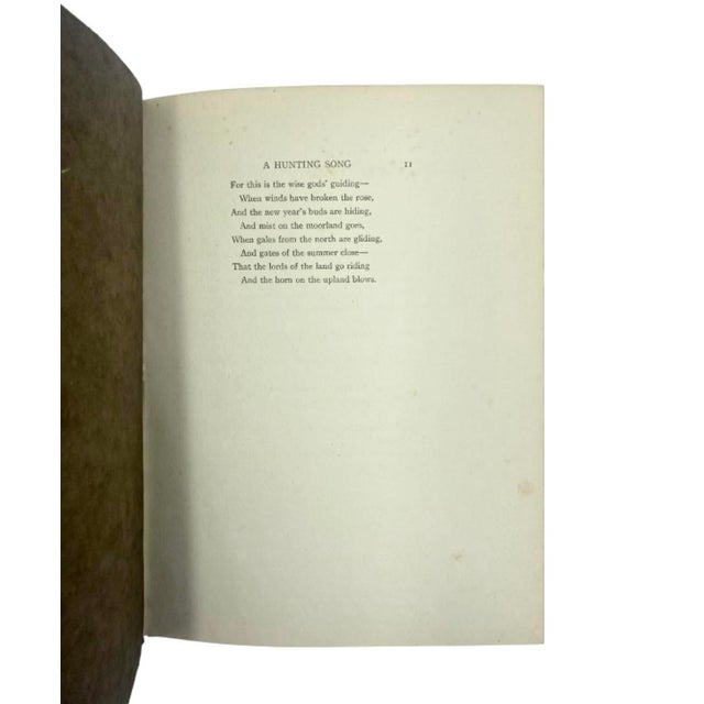 Paper Scattered Scarlet by Will H. Ogilvie 1923 Hardcover Book Equestrian For Sale - Image 7 of 12