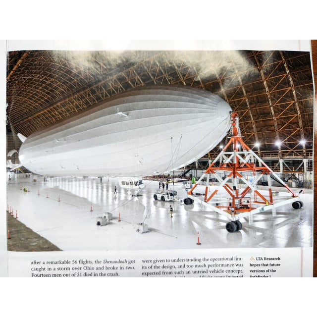 1930s Vintage Gilbert Erector Zeppelin Airship Blimp Model For Sale - Image 11 of 12