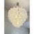 Large Venetian White Alabastro Tronchi Murano Glass Chandelier by Simoeng For Sale - Image 6 of 8