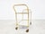Hollywood Regency Vintage Drinks Trolley in Brass, 1960s For Sale - Image 3 of 9