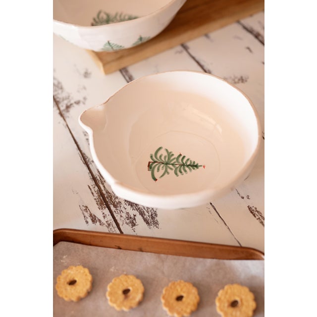 VIETRI Lastra Holiday Large Mixing Bowl For Sale In Raleigh - Image 6 of 9