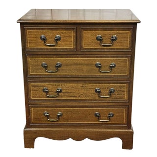 English Mahogany Chest of Drawers, 1950s For Sale