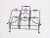 1950s 1950s Joseph Burlini Style Iron Magazine Rack For Sale - Image 5 of 7