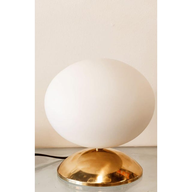 Brass Light with Oval Glass For Sale - Image 16 of 18