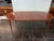 Mid-Century Danish Teak Round Too Oval Dining Table Two Giant Leaves 85 Open Legs Spreader For Sale In San Diego - Image 6 of 10