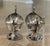 Antique Continental European Silver-Plated Neoclassical Navette Pedestal Open Salt Cellars - A Pair For Sale - Image 9 of 11