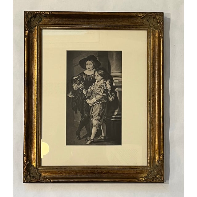 Engraving of the Sons of Peter Paul Rubens, After Rubens, 1802. For Sale - Image 4 of 5