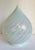 White Vintage Hand-Blown Opalescent Swirl Murano Glass Pendant Lamp Shade For Sale - Image 8 of 12