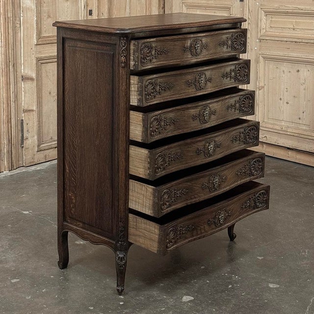 Antique Country French Chiffoniere ~ Chest of Drawers For Sale - Image 13 of 17