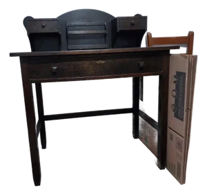 Marked Down--1910s Oscar Onken Co. Arts & Crafts-Style Writing Desk