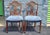 Early 20th Century Pair Hepplewhite Style Mahogany and Upholstered Shield Back Side Chairs For Sale - Image 5 of 12