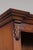 English Style Walnut Open Bookcase For Sale - Image 10 of 11