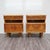 Art Deco Wooden Nightstands, 1940s, Set of 2 For Sale - Image 11 of 15