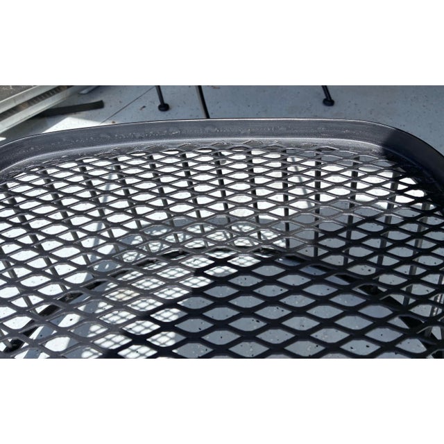 Signed 1950's Russell Woodward Metal Pinecrest Dining Chairs Set of 2 For Sale - Image 12 of 12