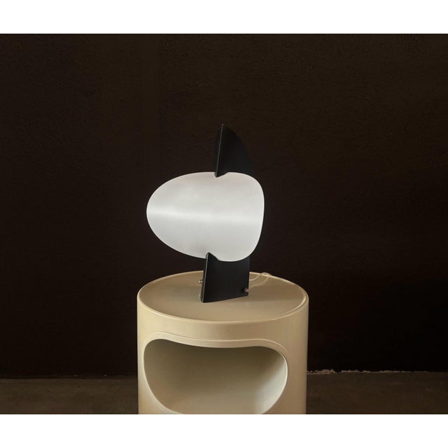 Vintage Postmodern Sails of Aplex Table Lamp by Samuel Parker for Slamp, Italy, 1980s, in Very Good conditions. Designed...