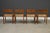 Mid-Century Modern 1970s Danish Modern Teak Dining Chairs by Poul Volther - Set of 4 For Sale - Image 3 of 10