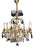 Louis XV Crystal Gilt-Bronze Twelve-Light Chandelier For Sale