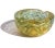 Barovier & Toso Barovier Toso Murano Vintage Gold Leaf Emerald Green Swirl Italian Art Glass Chunky Ashtray Bowl For Sale - Image 4 of 7