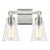 Sean Lavin by Visual Comfort Studio Monterro 2-Light Vanity, Satin Nickel For Sale