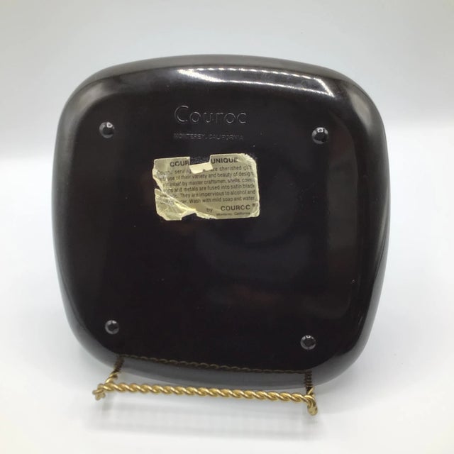 Couroc of Monterey Tennis “Love” Tray and "Cardinal" Tray-Set of 2 For Sale - Image 12 of 12