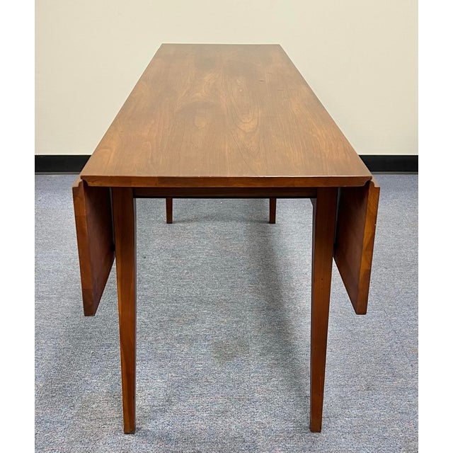 Henkel Harris Black Cherry Drop Leaf Harvest Table For Sale In New York - Image 6 of 10