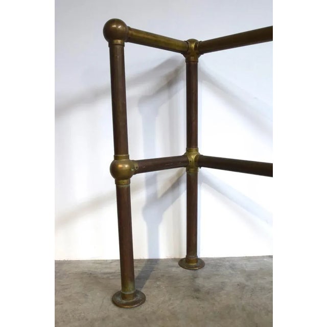 Vintage Brass Theater Guardrail, 1920s For Sale - Image 3 of 13