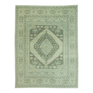 Turkish Oushak Antique Look Rug 8'2" x 10'7" #20049 For Sale