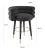 2020s Betty Black Velvet Counter Stool For Sale - Image 5 of 7
