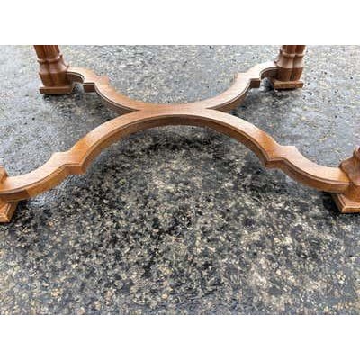 Drexel Late 20th Century Drexel GuildHall Pair of Walnut Rectangular Tables, Modern Style For Sale - Image 4 of 12