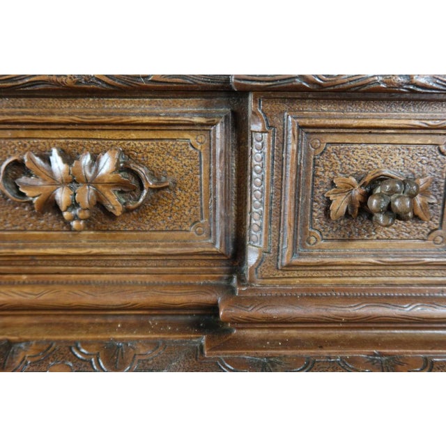 Vintage Liquor Cellar in Walnut For Sale - Image 12 of 14