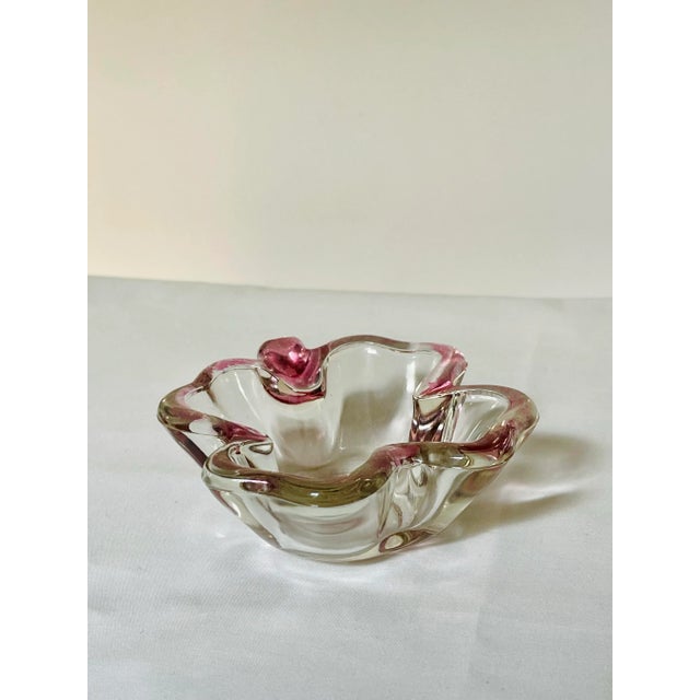 Vintage Four Leaf Clover Trinket Dish For Sale - Image 4 of 11