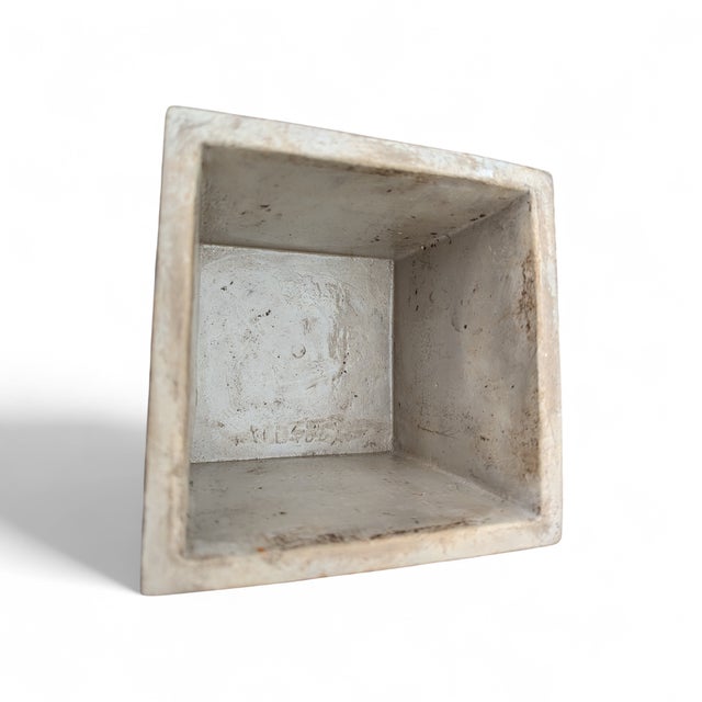 Classic Traditional Paneled Concrete Planter Box For Sale - Image 13 of 16