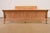 Wood Thomasville French Country Carved Oak King Size Sleigh Bed For Sale - Image 7 of 13