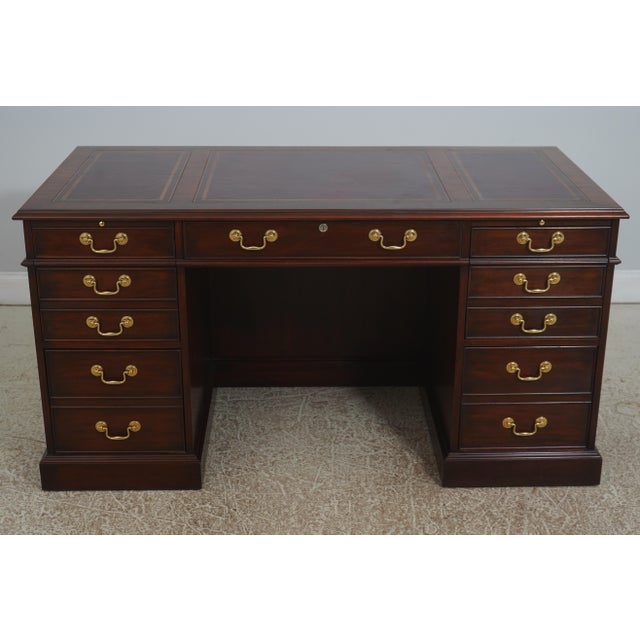 Age: Approx: 30 Years Old Details: Mahogany Dovetailed Drawer Construction High Quality Construction Solid Brass Hardware...
