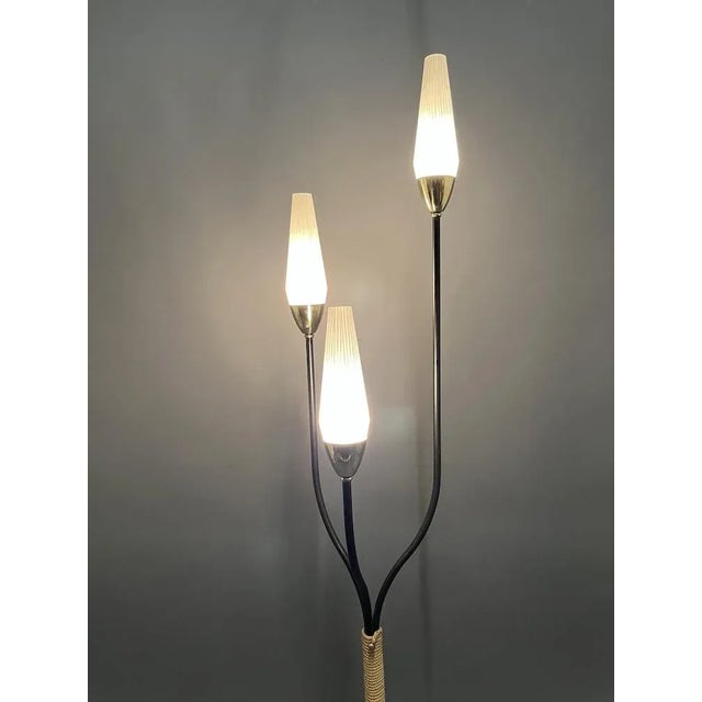 1950s Floor Lamp from Maison Lunel, France, 1950s For Sale - Image 5 of 12