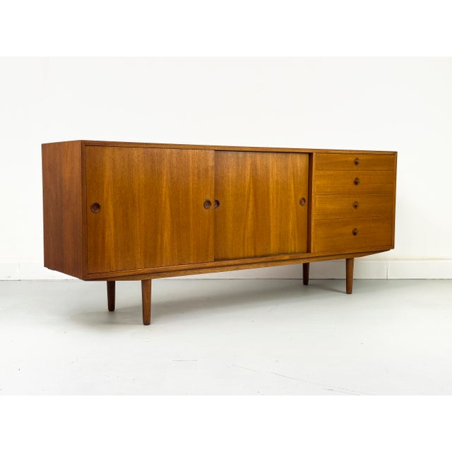 Brown Teak Sideboard by Børge Mogensen for Karl Andersson & Söner, 1960s For Sale - Image 8 of 18